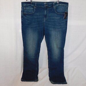 Buffalo David Bitton Mens 42 / 32 SLIM Ash Dark Wash Jeans NEW w Tag